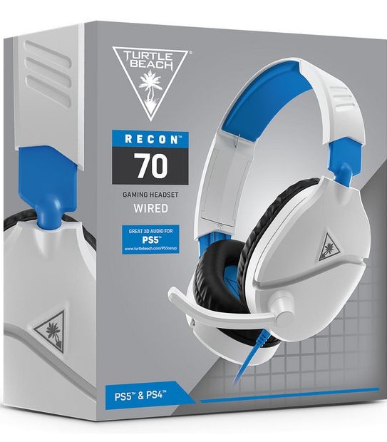 TURTLE BEACH&reg; RECON 70P Gaming Headset White - PS4