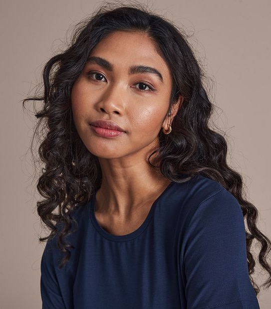 Modal/Elastane Crew Neck T-Shirt 5 of 6