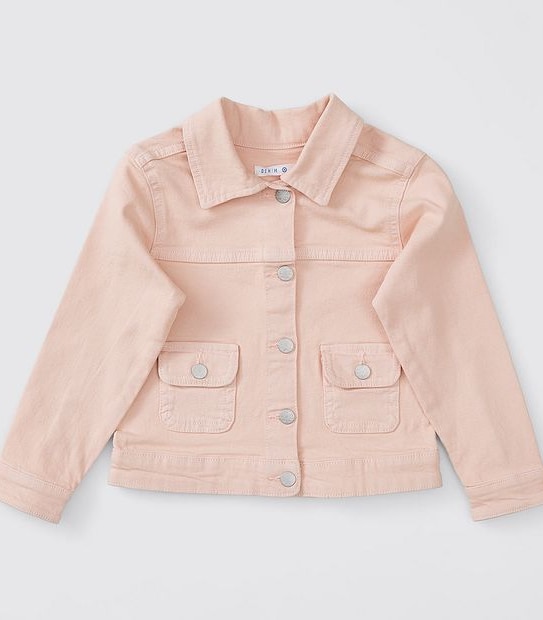 Denim Jacket - Pink
