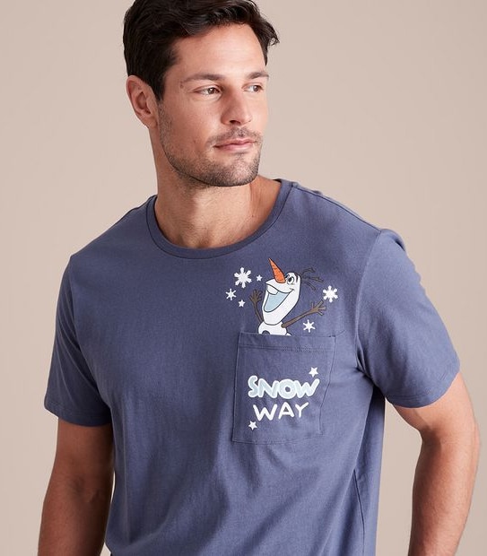Mens Disney Frozen Family Matching Pyjama Set