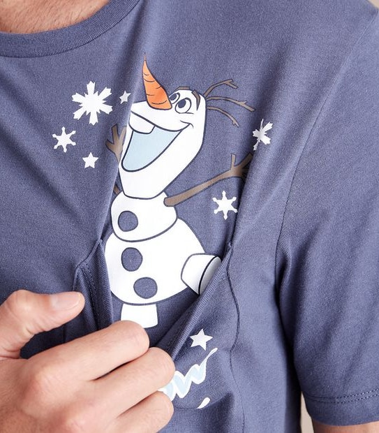 Mens Disney Frozen Family Matching Pyjama Set