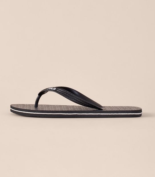 Fila Mens Forli Black Logo AOP Thongs