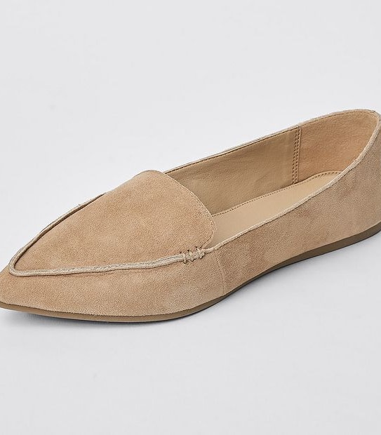 Fontaine Suede Loafer - Neutral