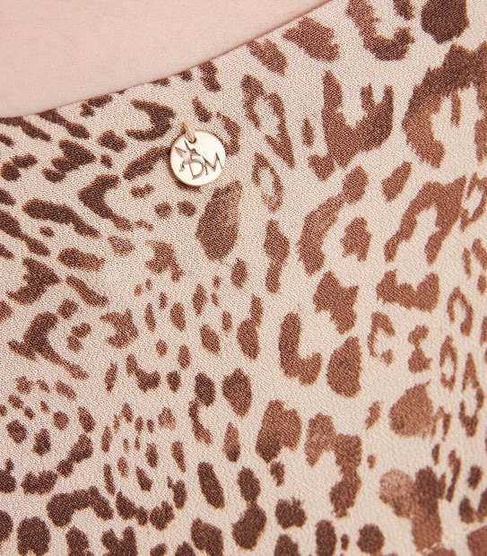 Dannii Minogue Petites Animal Print Dress