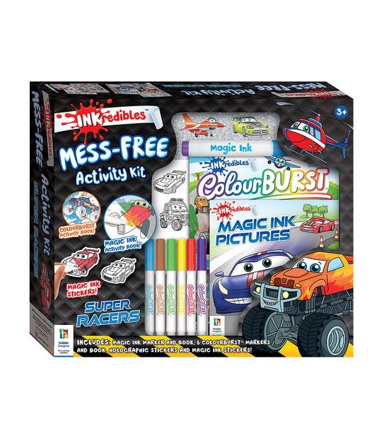 Inkredibles Activity Kit: Super Racers