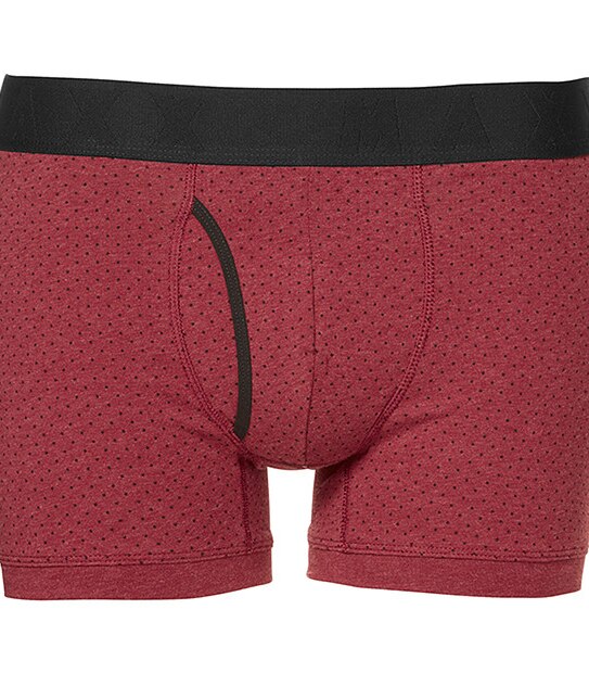 Men's Maxx Single Fly Front Trunk - Dot Red