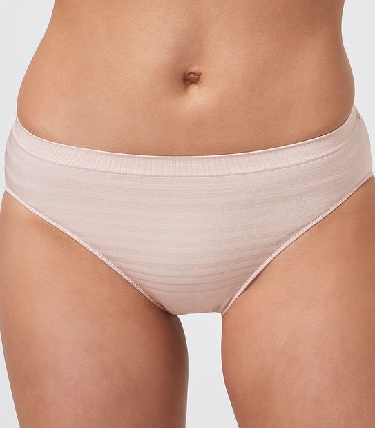 2 Pack Seamfree Bikini Briefs - Crystal Mauve