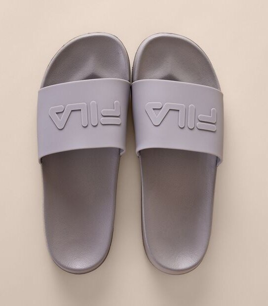 Fila Mens Adrano Slides - Charcoal