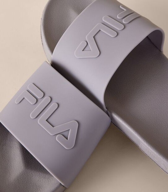 Fila Mens Adrano Slides - Charcoal