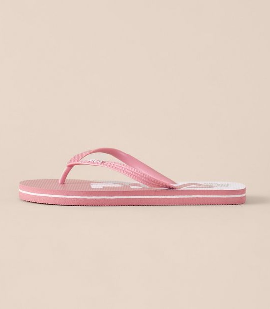 Fila Womens Catanzaro Pink Spliced Thongs