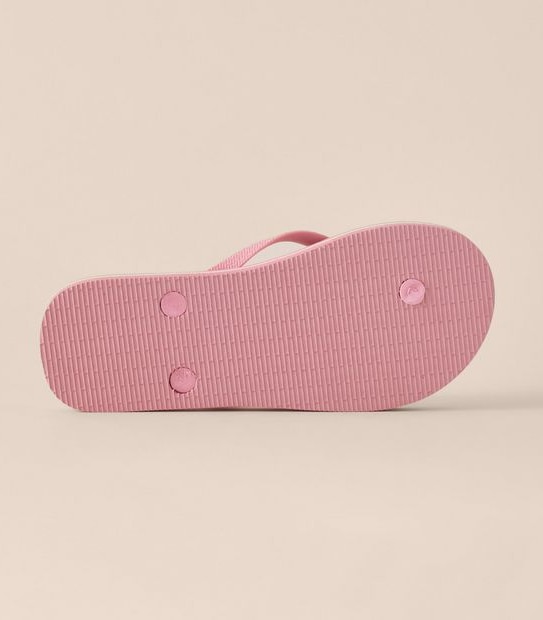 Fila Womens Catanzaro Pink Spliced Thongs