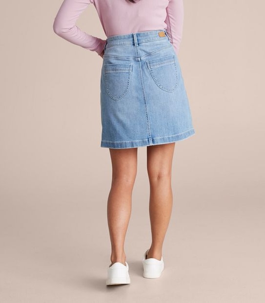 Dannii Minogue Petites Denim Skirt