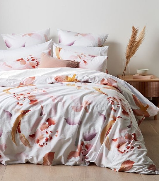 Vella Quilt Cover Set - Single Bed