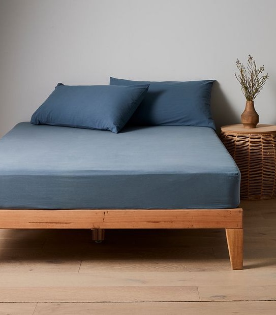 Arlo Stonewash Fitted Sheet