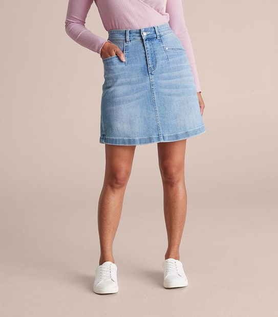 Dannii Minogue Petites Denim Skirt