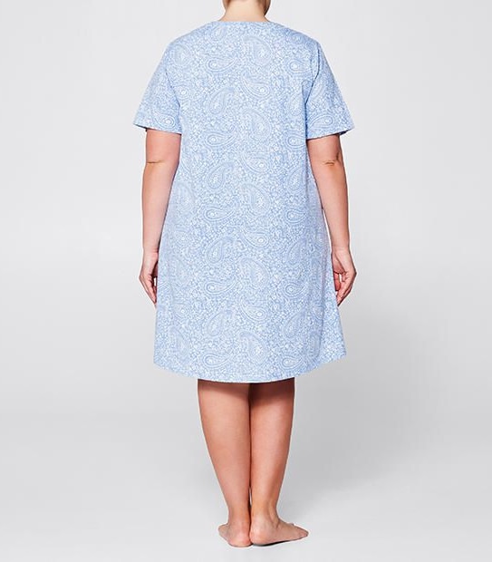 Belle Curve Paisley Nightie
