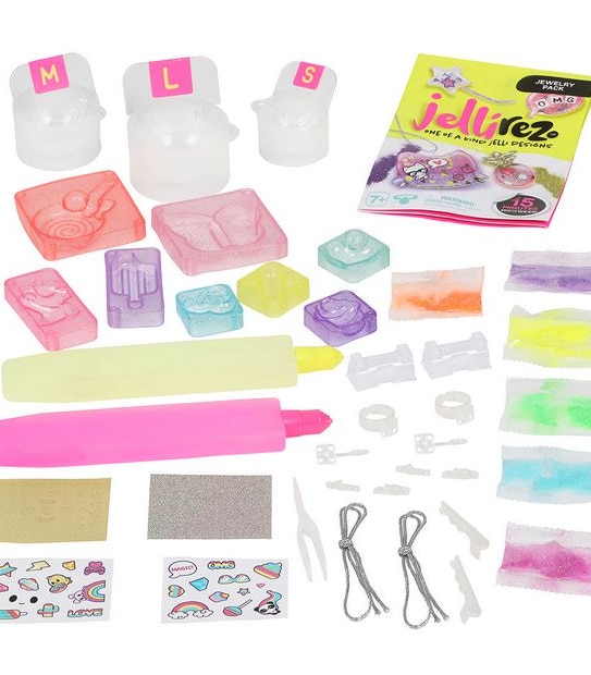 Jelli Rez Super Glitter Rainbow Pack