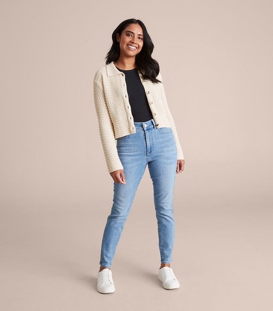 Dannii Minogue Petites Skinny High Waist Ankle Length Jeans