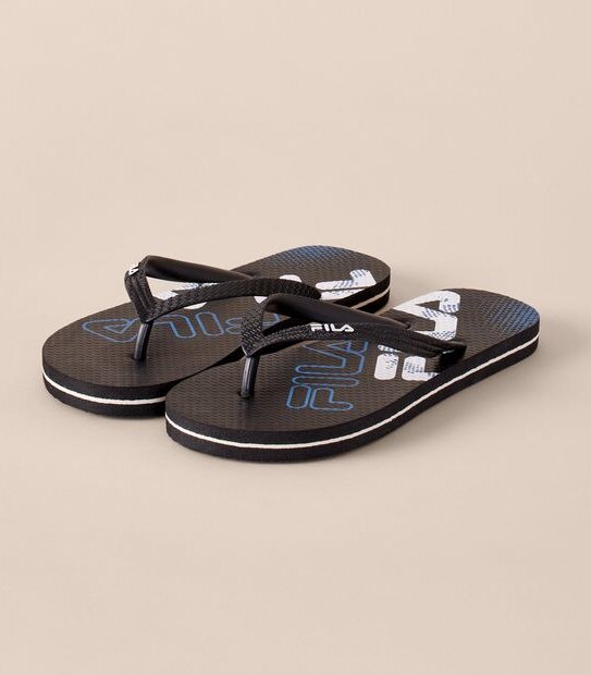 Fila Kids Ravenna Navy Logo Thongs