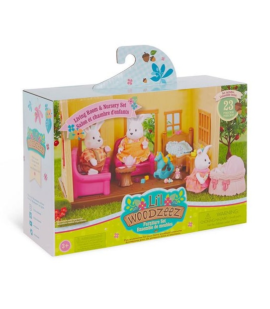 Li'l Woodzeez Living Room & Nursery Set