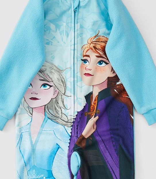 Disney Frozen Sleepsuit Onesie - Blue