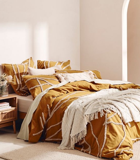 Gabriel Quilt Cover Set - Queen Bed