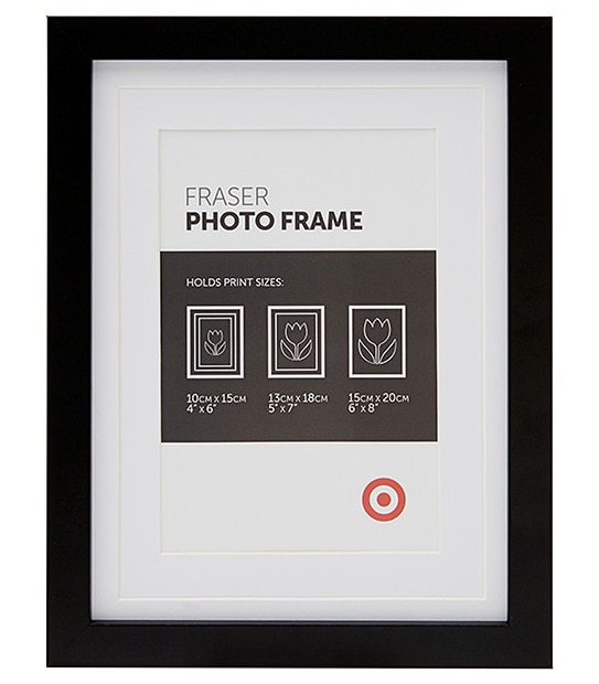 Fraser 15 x 20cm Frame - Black