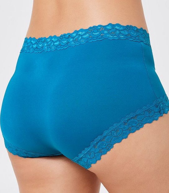 Jockey Parisienne Full Briefs - Peacock Blue