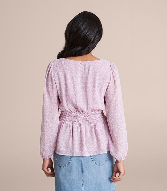 Dannii Minogue Petites Square Neck Blouse