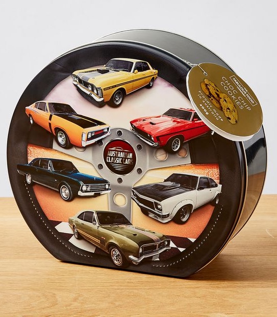 The Fabulous Food Company Classic Cars Tin 400g