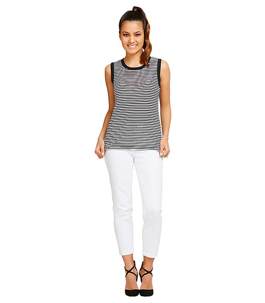 Dannii Minogue Petites Tank - Stripe 2 of 5