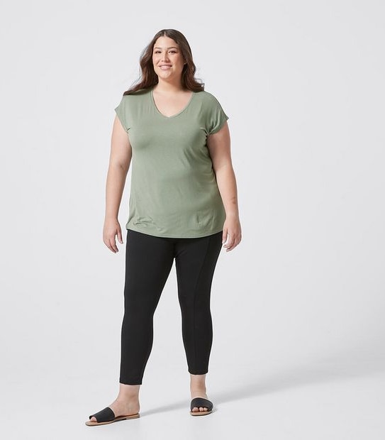 Belle Curve Ponte Leggings