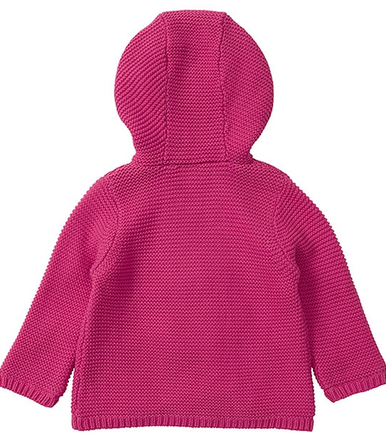 Baby Knit Cardigan With Ears