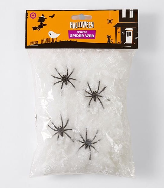Halloween White Spider Web