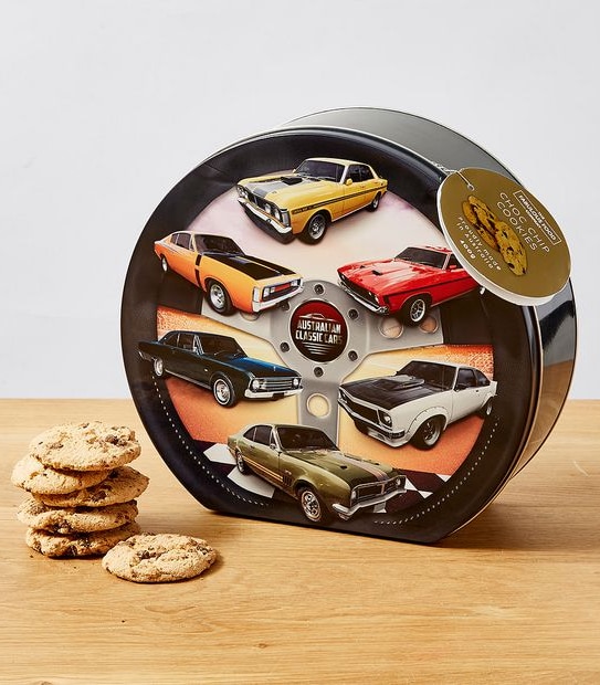 The Fabulous Food Company Classic Cars Tin 400g