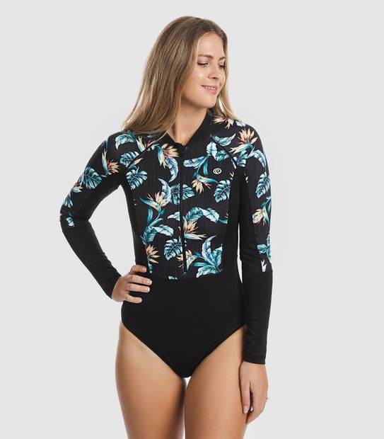Piping Hot One Piece Surfsuit Bathers