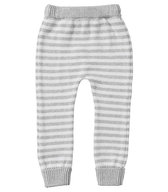 Newborn Knit Stripe Pants