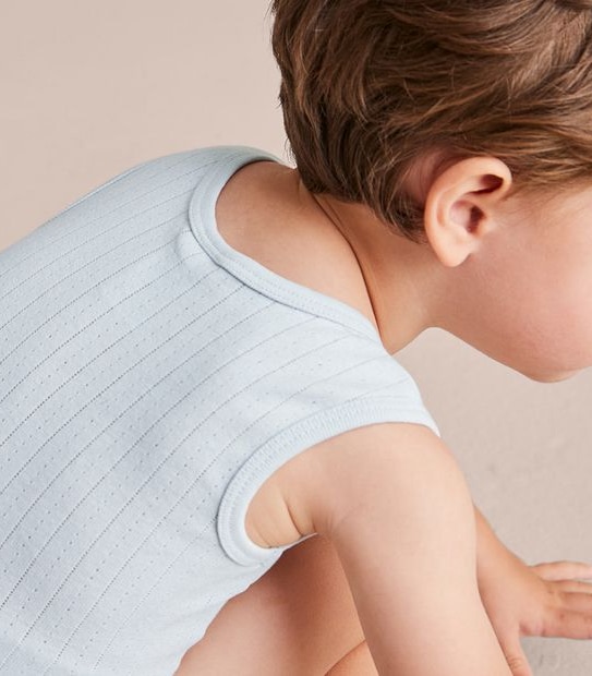 Baby Organic Cotton Pointelle Bodysuit