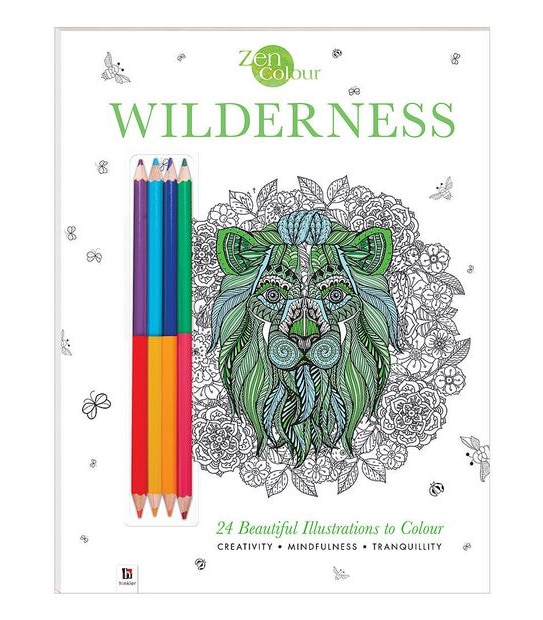 Zen Colour With Pencils: Wilderness