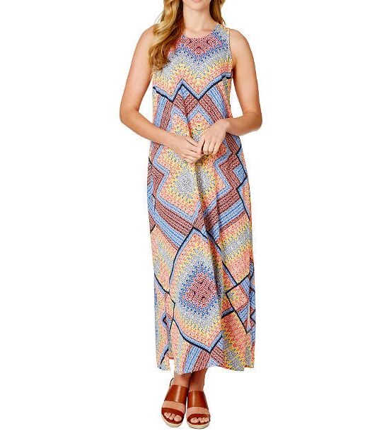 Print Maxi Dress