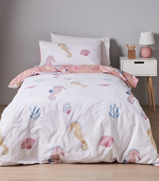 Davina Mermaid Quilt Cover Set