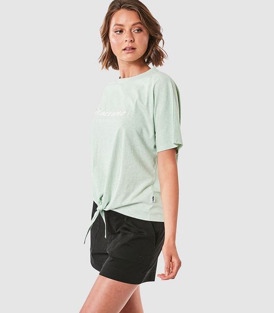 Mossimo Hermosa Tie Front T-Shirt
