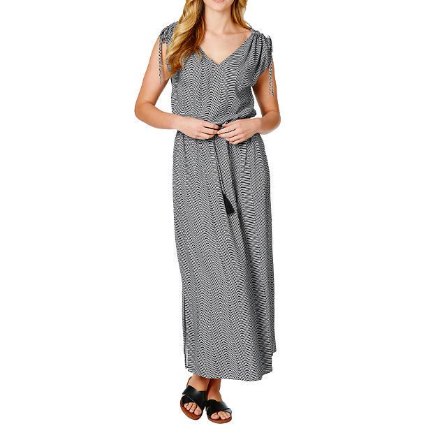 tie waist maxi