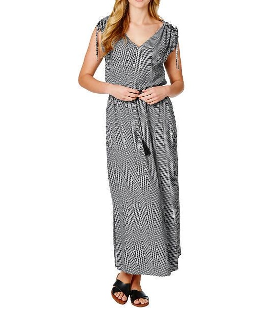 Tie Waist Maxi Dress