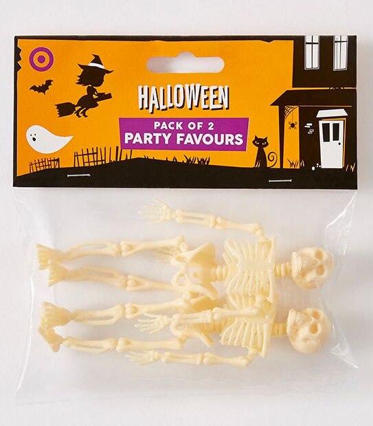 Halloween 2 Pack Skeleton Party Favours