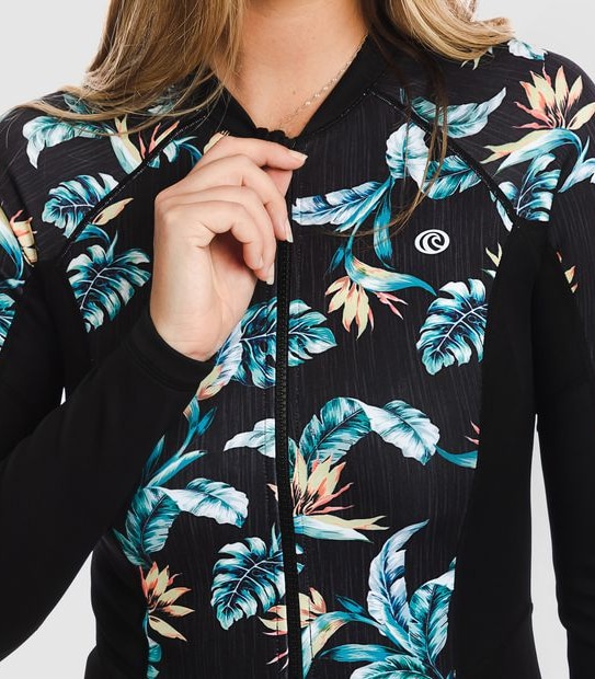 Piping Hot One Piece Surfsuit Bathers