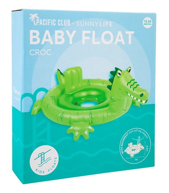 Pacific Club X Sunnylife Baby Float - Croc