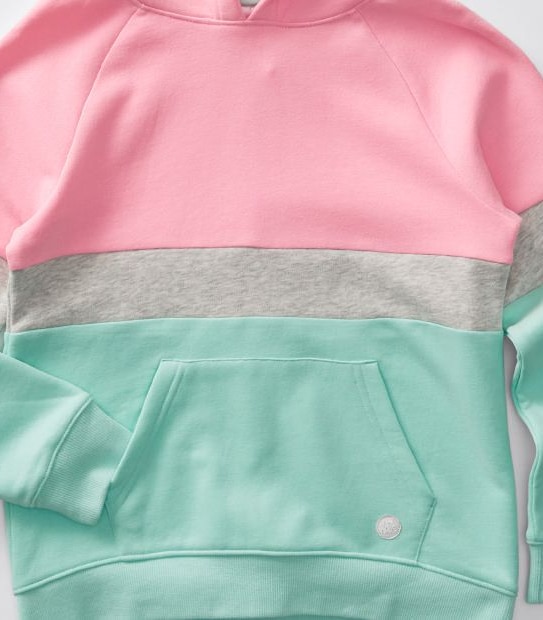 Colour Block Hoodie