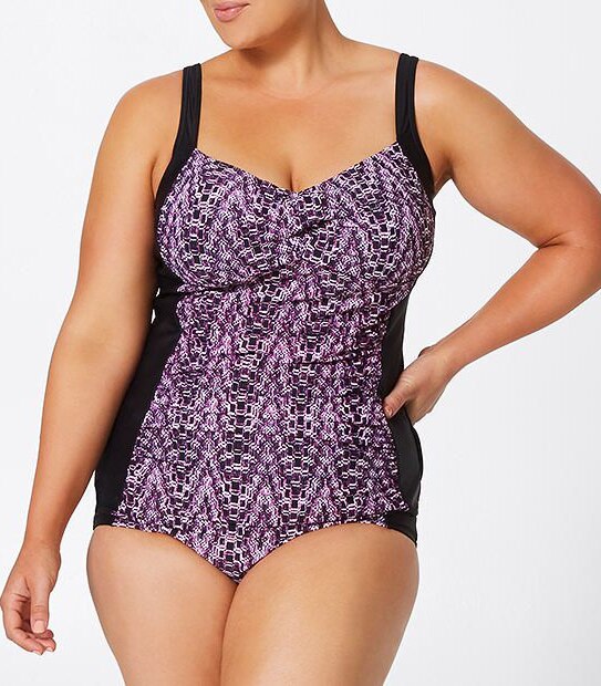 Belle Curve Shape Your Body Tankini Top