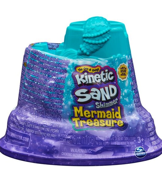 Kinetic Sand Purple with Castle Mold